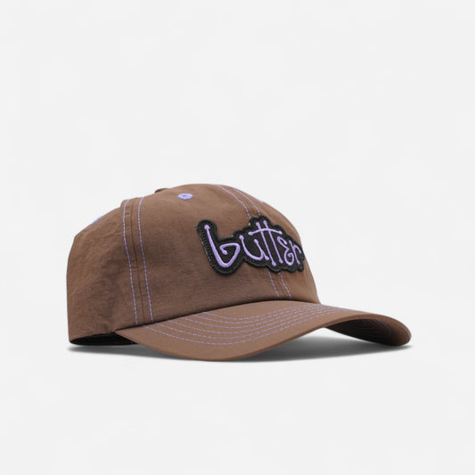 Butter Goods - Connection 6 Panel Cap - Brown