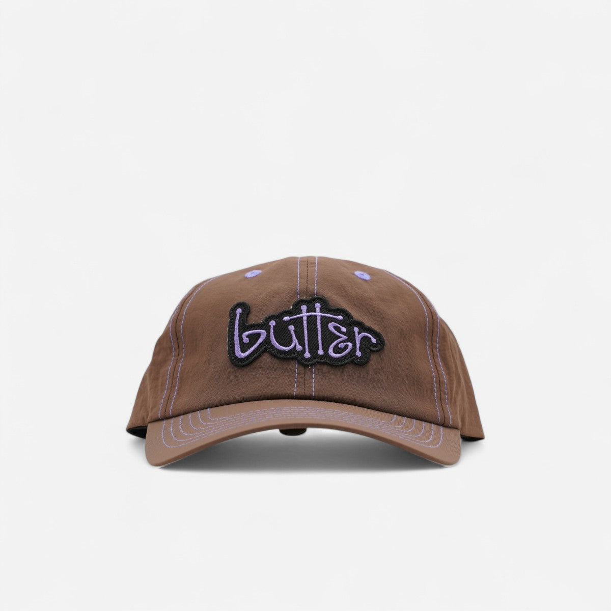 Butter Goods - Connection 6 Panel Cap - Brown