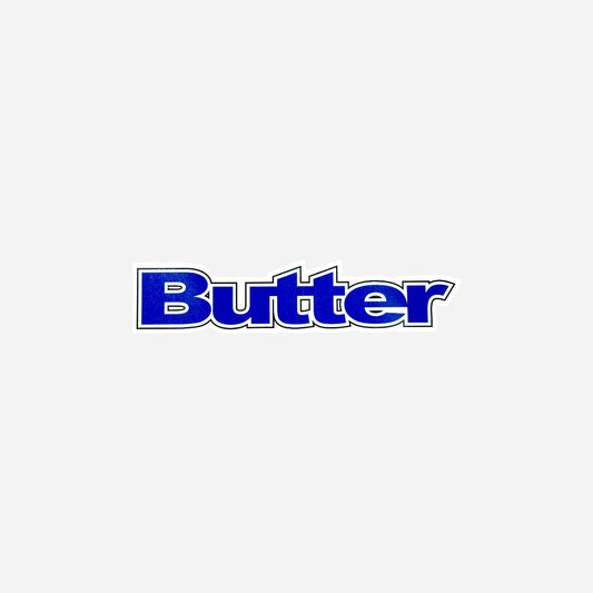 Butter Goods - Logo Sticker - Blue