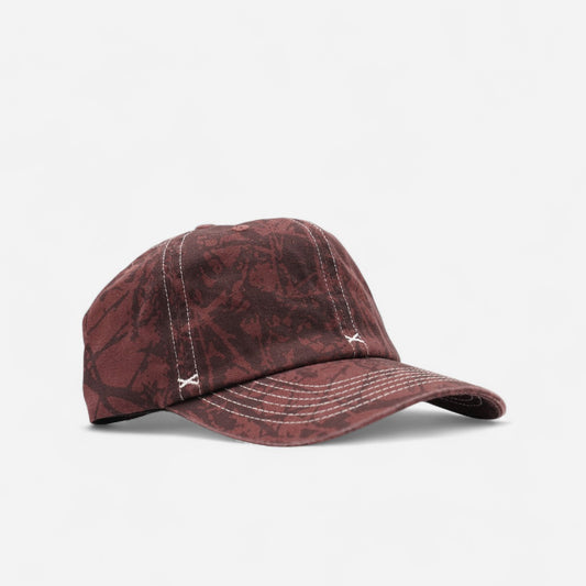Butter Goods - Woods Camo 6 Panel Cap - Rust