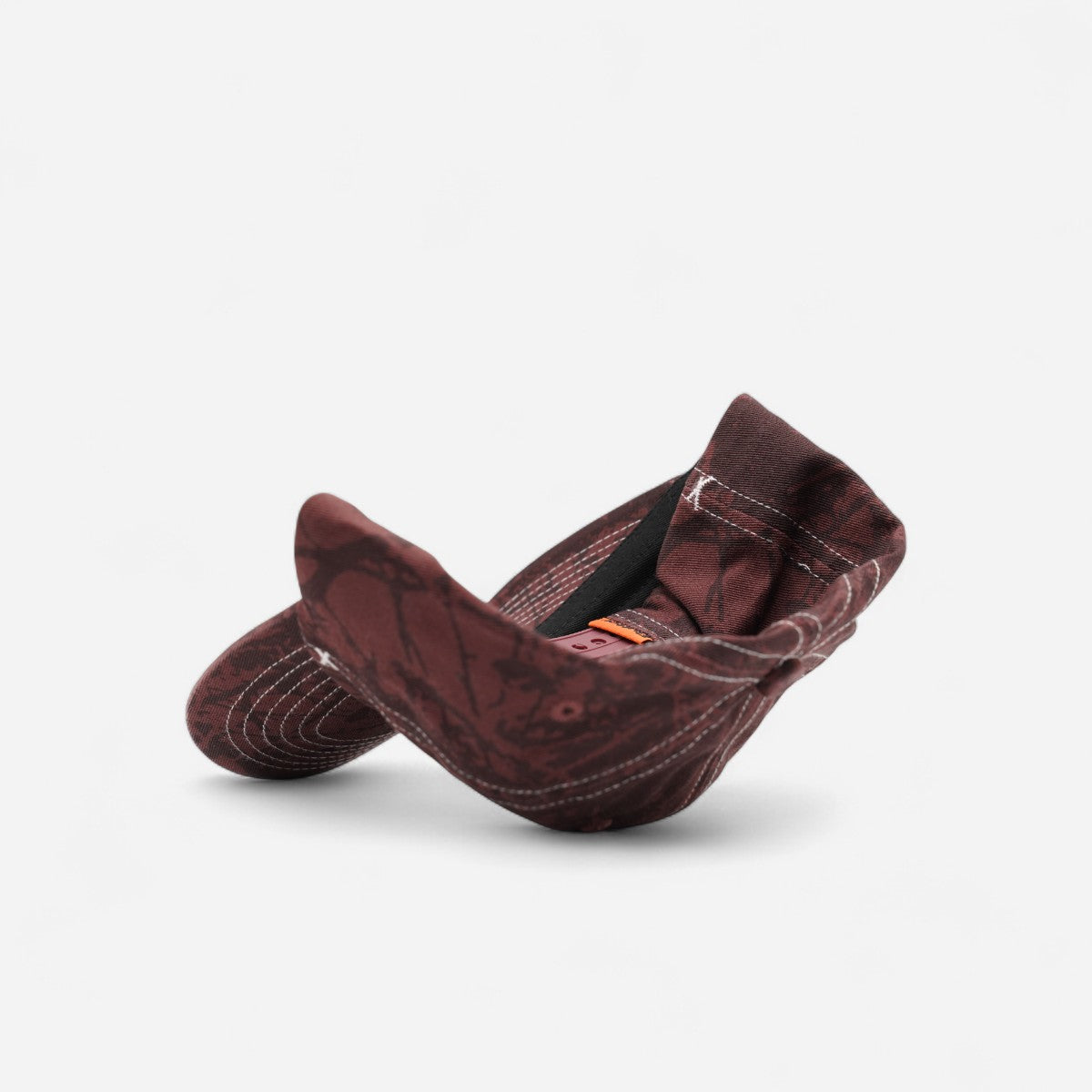 Butter Goods - Woods Camo 6 Panel Cap - Rust