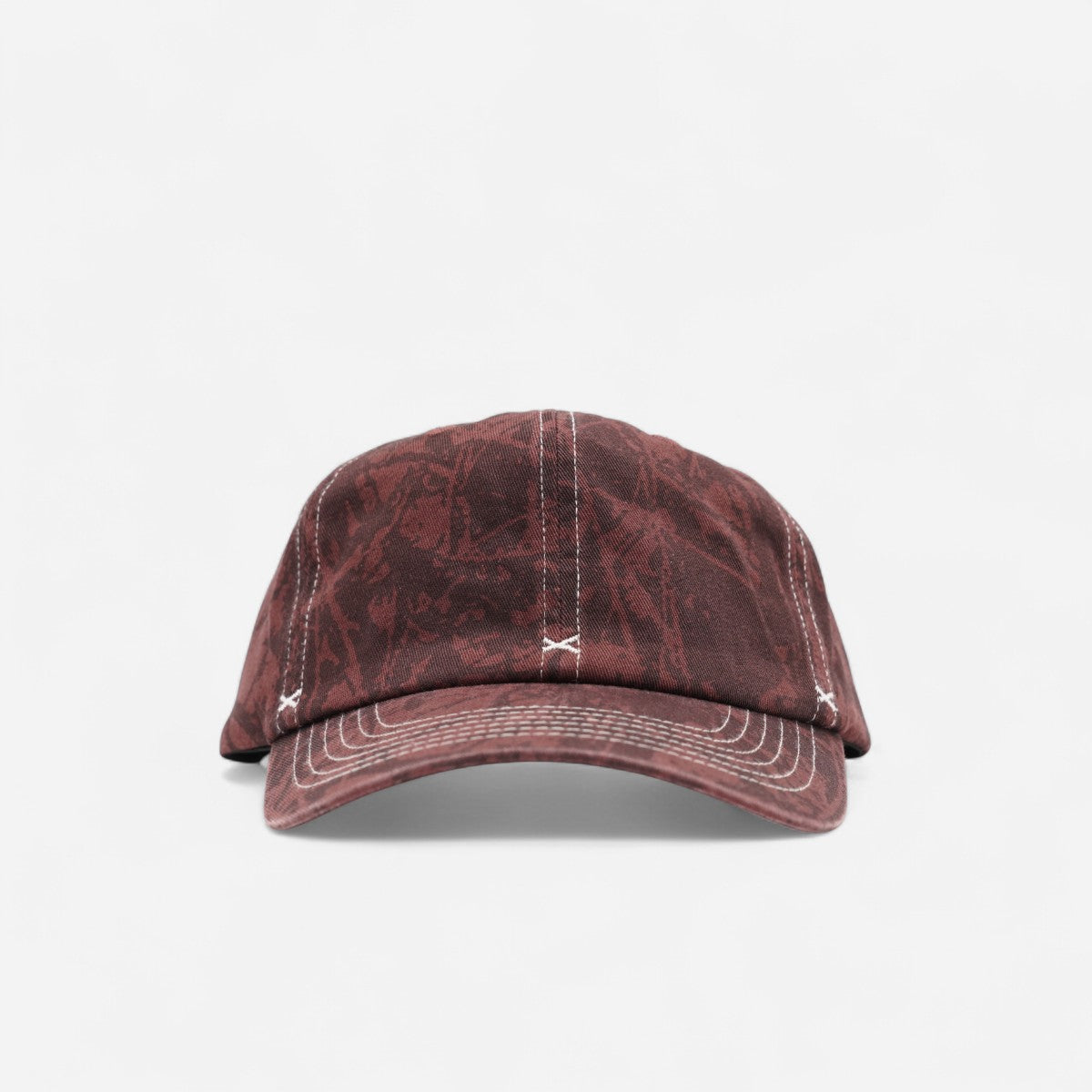 Butter Goods - Woods Camo 6 Panel Cap - Rust