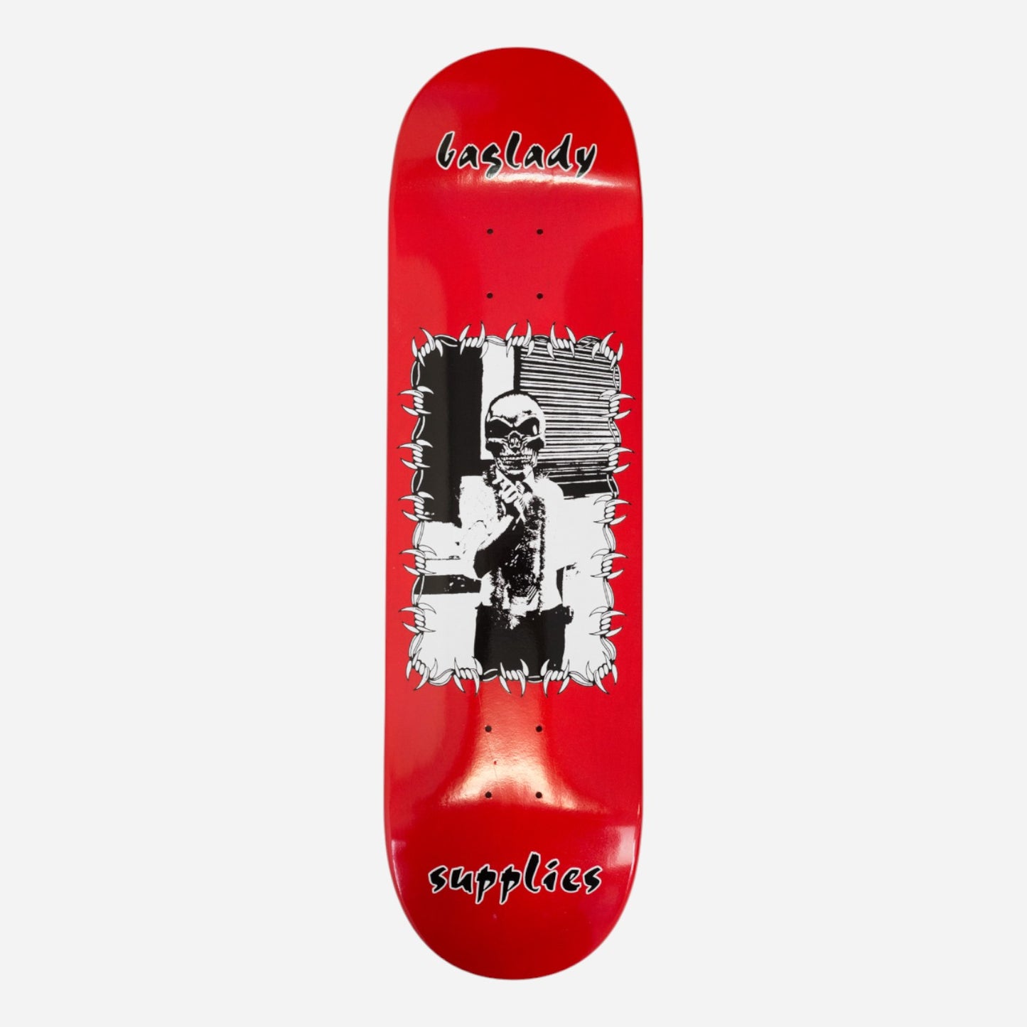 Baglady - Skull Crusher Red Dip Deck - 8.375"