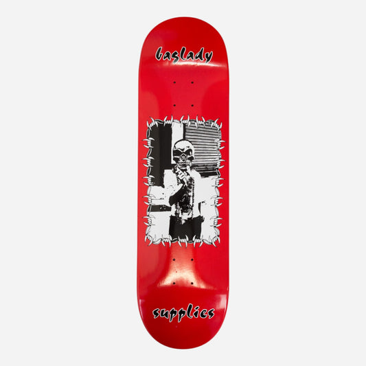 Baglady - Skull Crusher Red Dip Deck - 8.375"