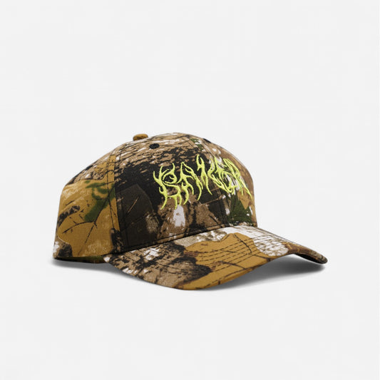 Baker - Dark Wood Snapback Cap - Camo