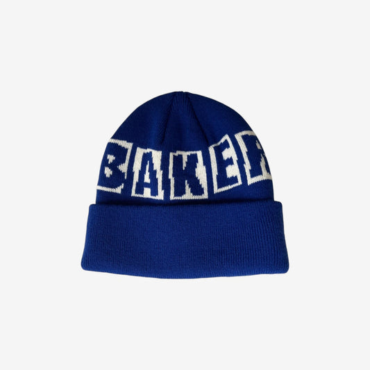 Baker - Brand Logo Beanie - Royal