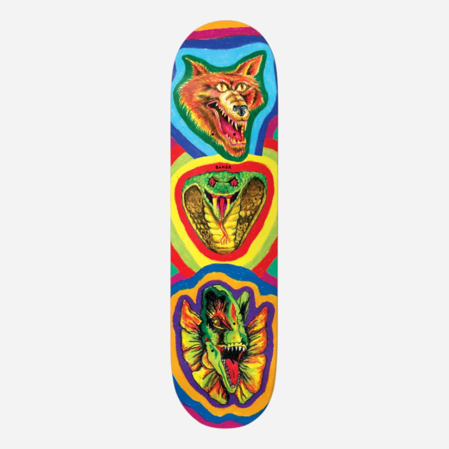 Baker - Riley Hawk Fried Beast Deck - 8.0"