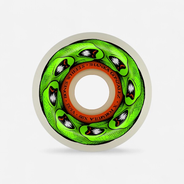 Bones - Jhanka Gonzalez Monita & Mat X Formula V5 Sidecut Wheels - 52mm 99a