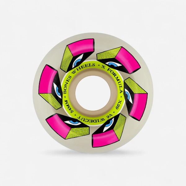 Bones - Look Book X Formula V6 Widecut Wheels - 54mm 99a