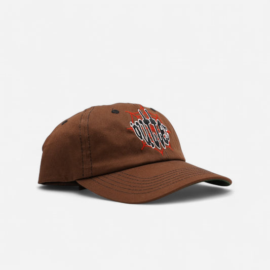 Butter Goods - Frenzy 6 Panel Cap - Walnut