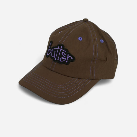 Butter Goods - Connection 6 Panel Cap - Brown