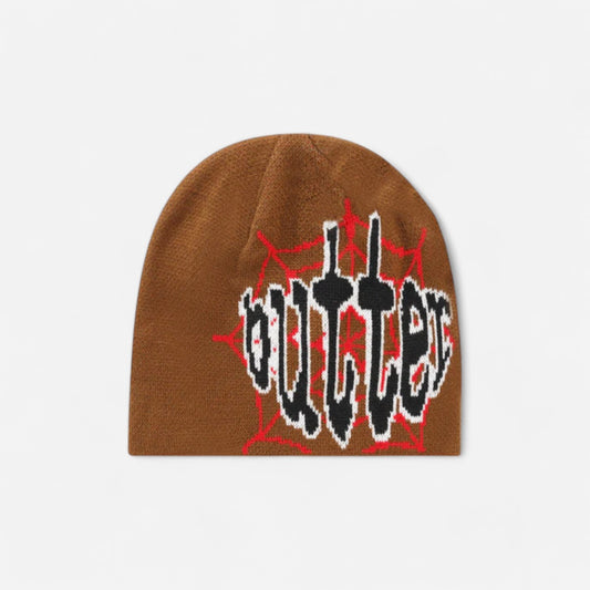 Butter Goods -  Frenzy Skully Beanie - Brown