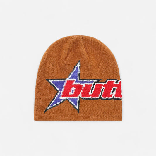 Butter Goods -  Racer Skully Beanie - Rust