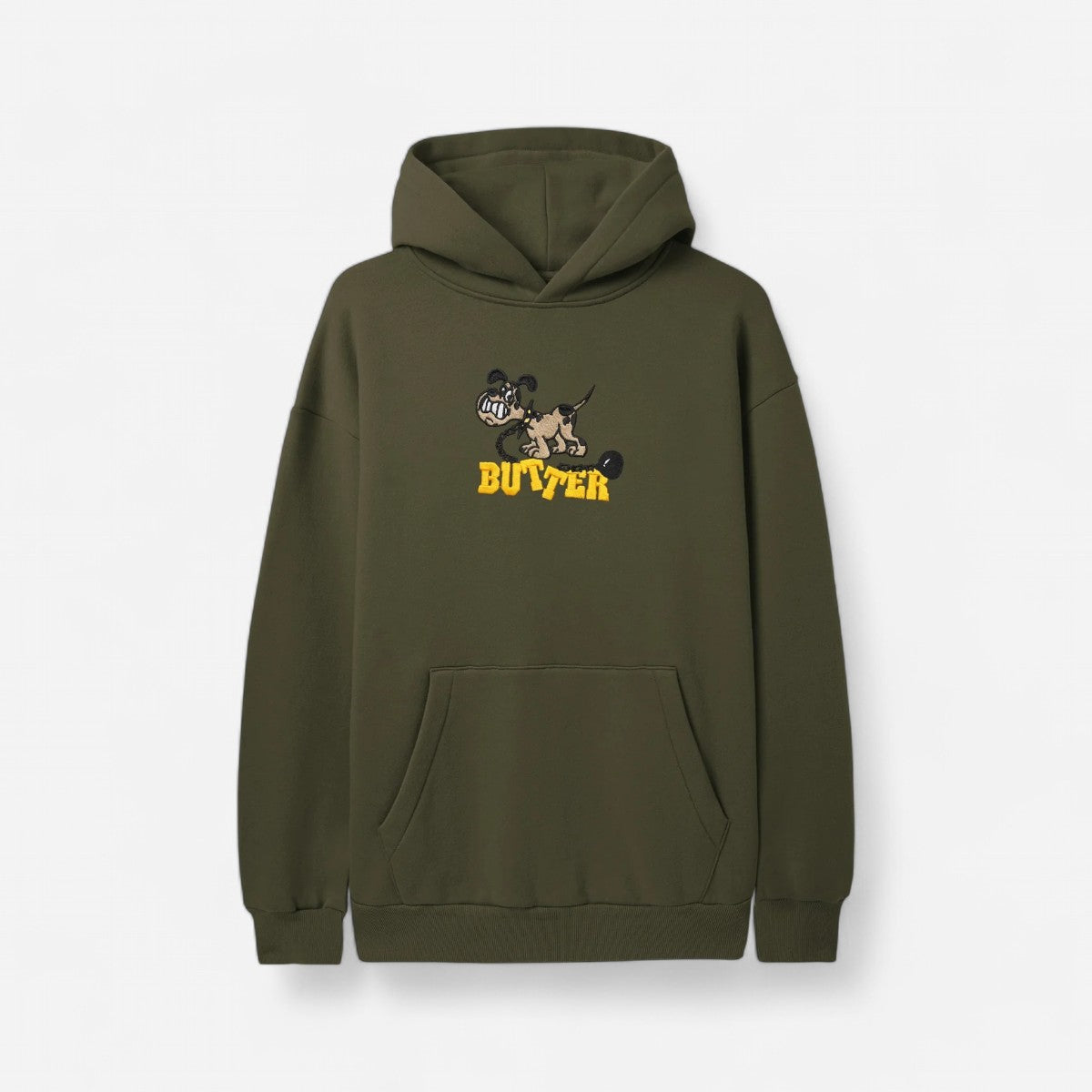 Butter Goods -  Unleash Pullover Hood - Army