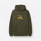 Butter Goods -  Unleash Pullover Hood - Army