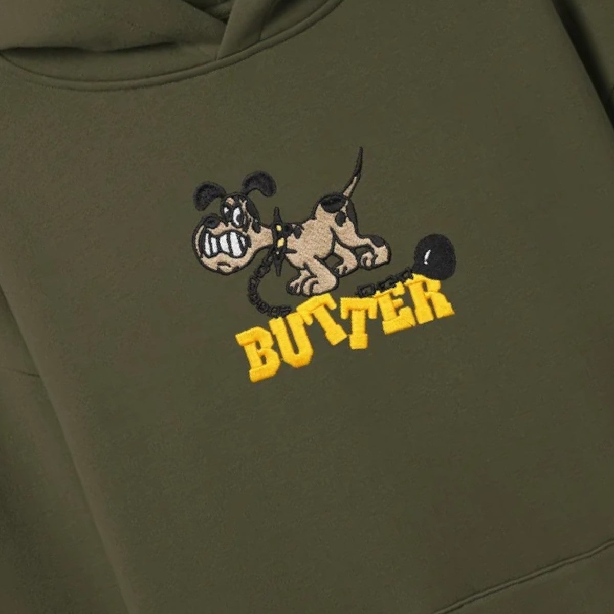 Butter Goods -  Unleash Pullover Hood - Army