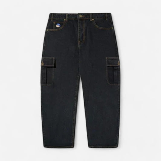 Butter Goods - Santosuosso Cargo Denim Jeans - Washed Black