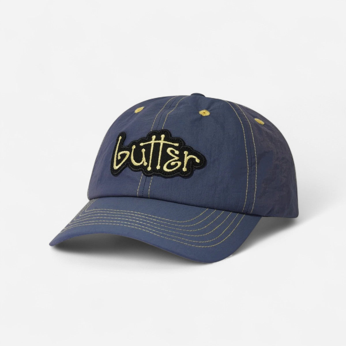 Butter Goods - Connection 6 Panel Cap - Slate