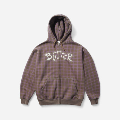 Butter Goods - Eruption Zip-Thru Hood - Plaid