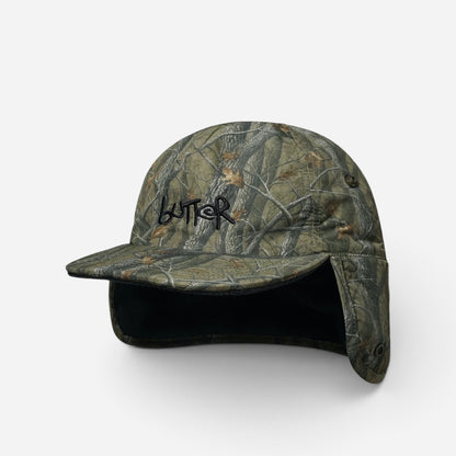 Butter Goods - Polartec Reversible Trapper Cap - Forest Camo/Navy