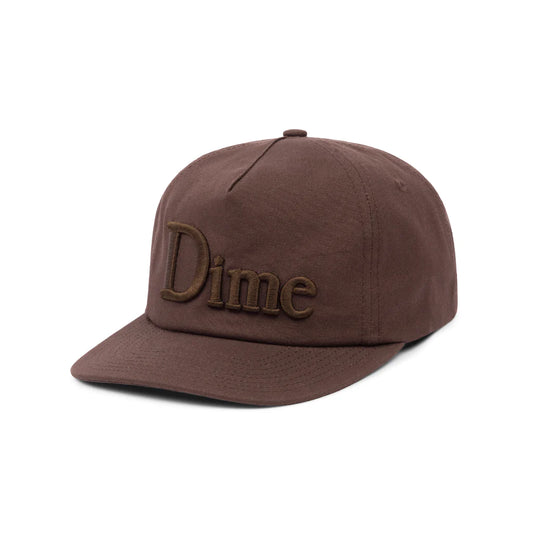 Dime - Classic 3D Worker Cap - Dark Brown