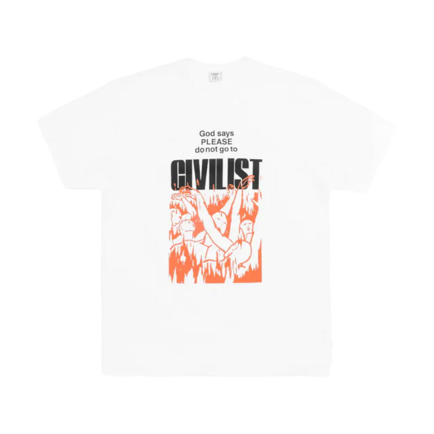 Civilist - Don't Tee - White