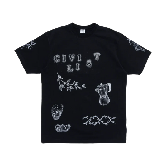 Civilist - Tea Time Tee - Black