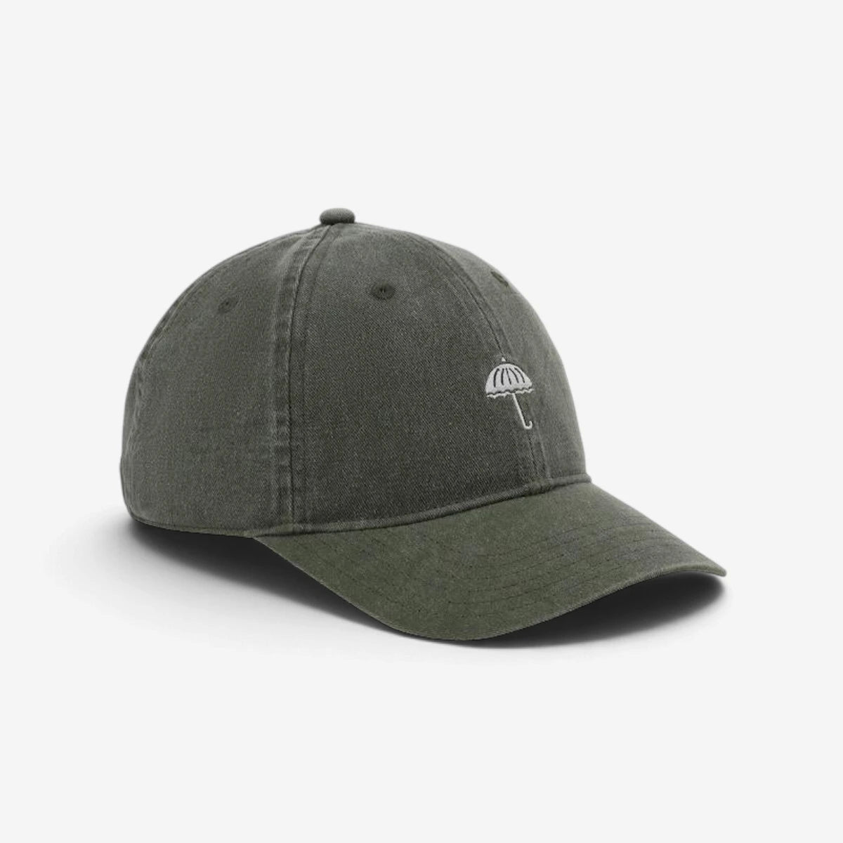 Hélas - Classic Cap - Washed Khaki Green