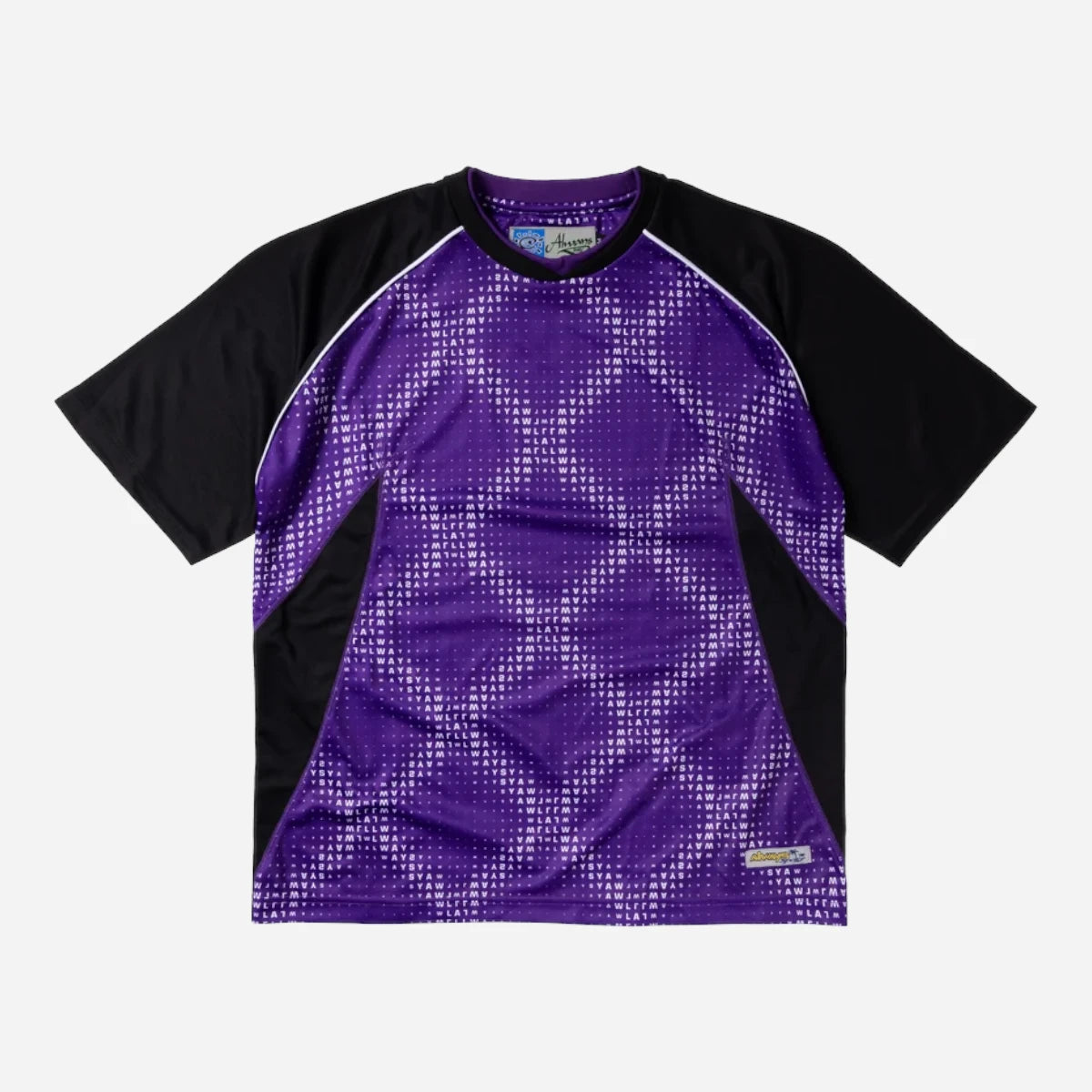Always - Cross Plaid Shirt - Purple/Black