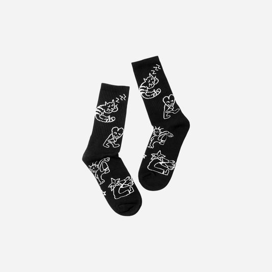 Skateboard Café - Buddy Socks - Black