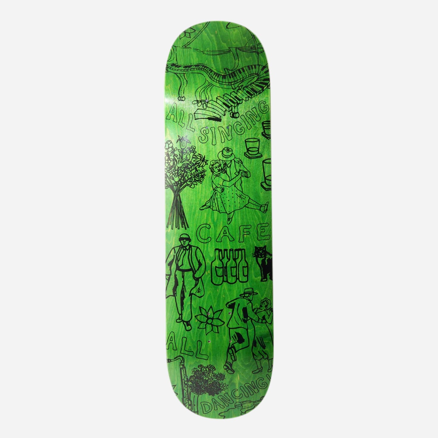 Skateboard Café - Gaurab Sketches Deck - 8.5"