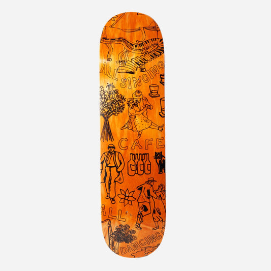 Skateboard Café - Gaurab Sketches Deck - 8.25"