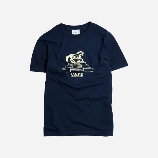 Skateboard Café- Homeground Tee - Navy