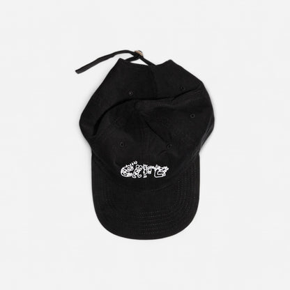 Skateboard Café - Buddy 6 Panel Cap - Black