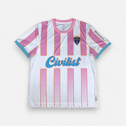 Civilist - Stripe Jersey - Pink/Baby Blue