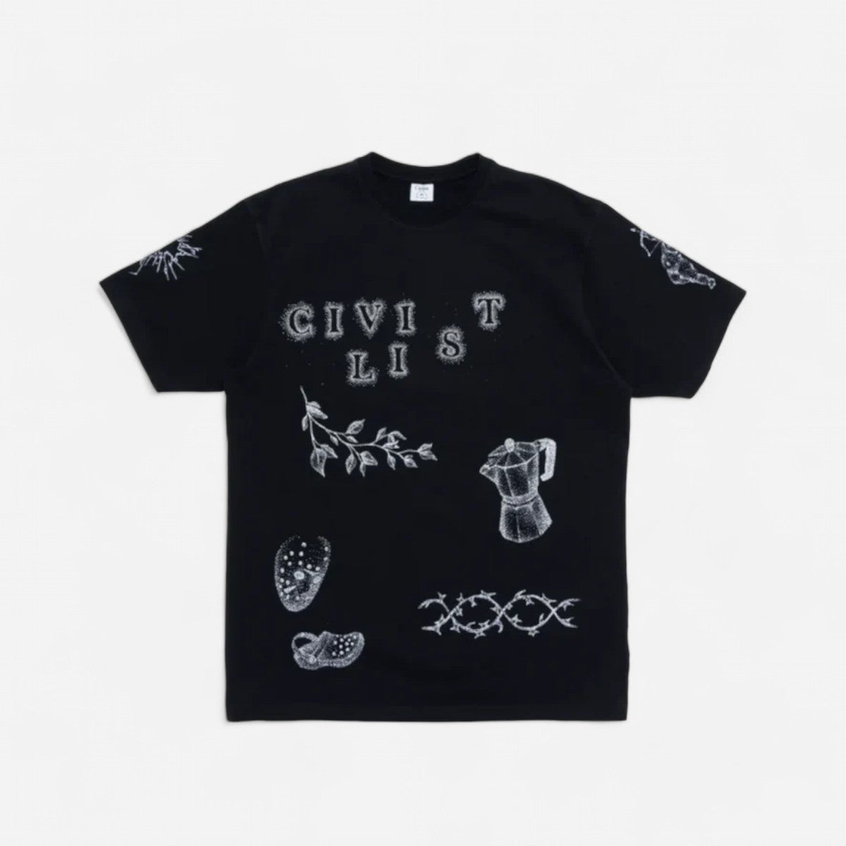 Civilist - Tea Time Tee - Black