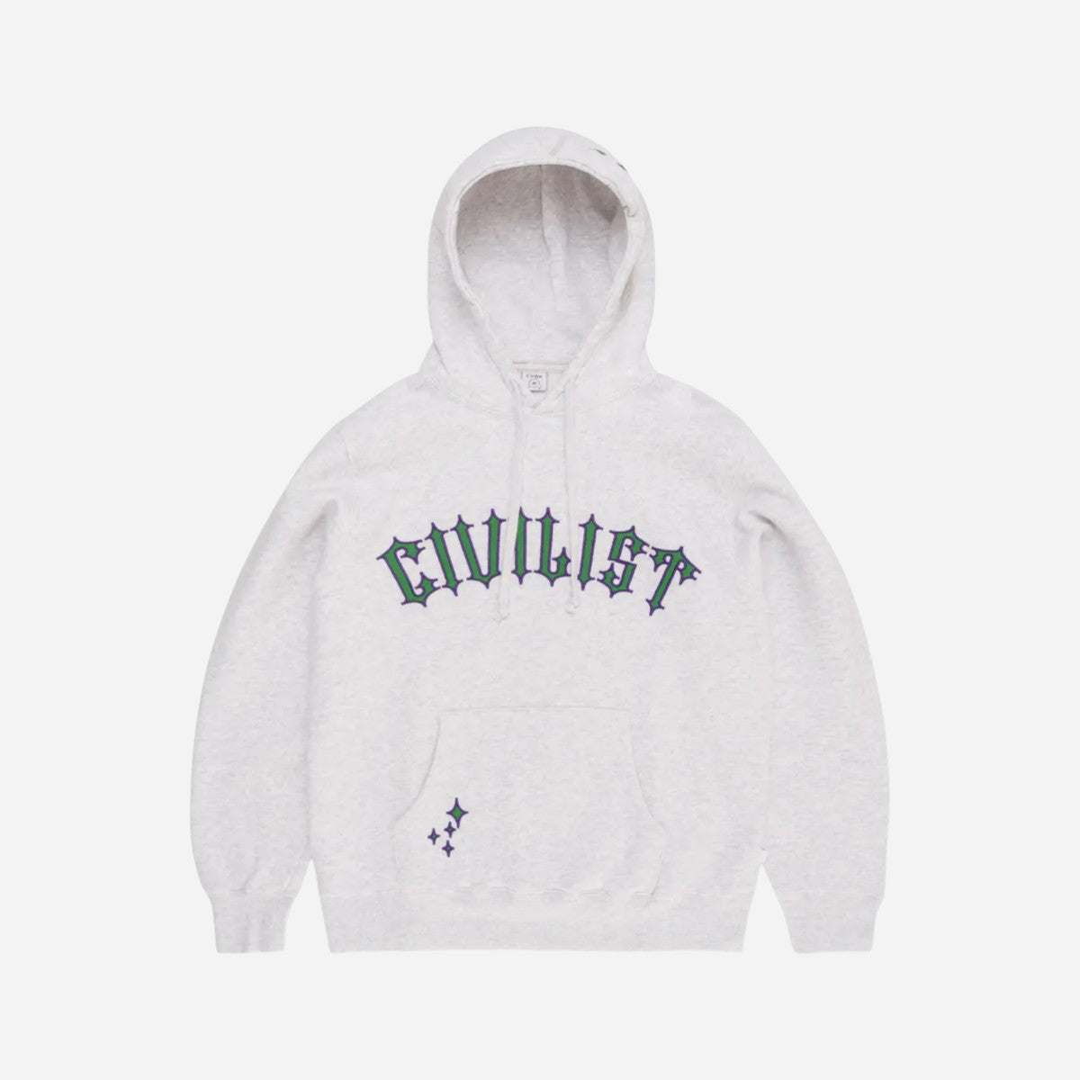 Civilist - Spike Hood - Light Heather Grey