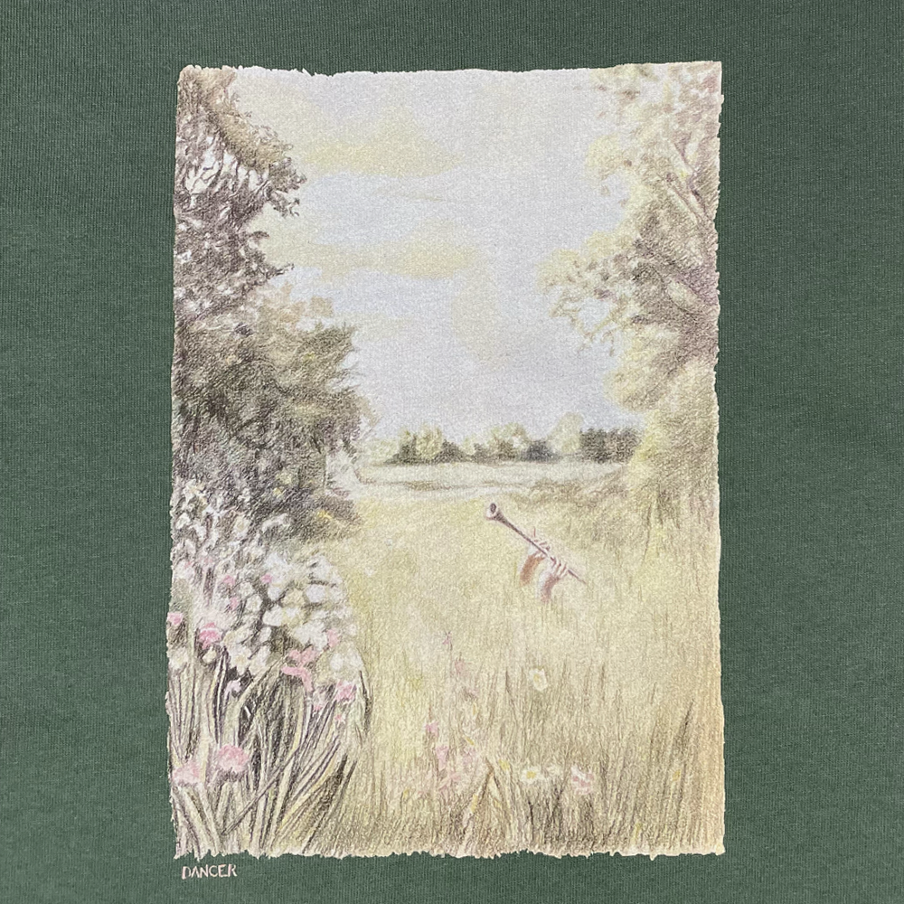 Dancer - Flute Tee - Green