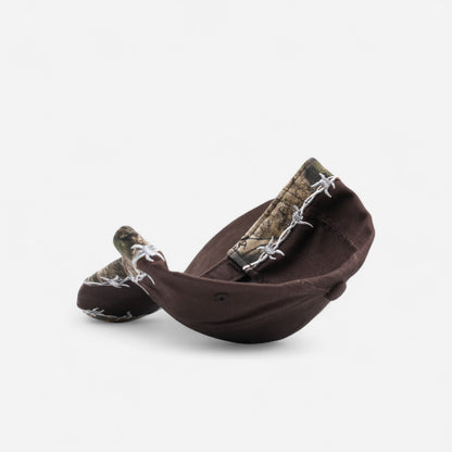 Deathwish - Deathspray Barbed Wire Cap - Brown/Forest Camo