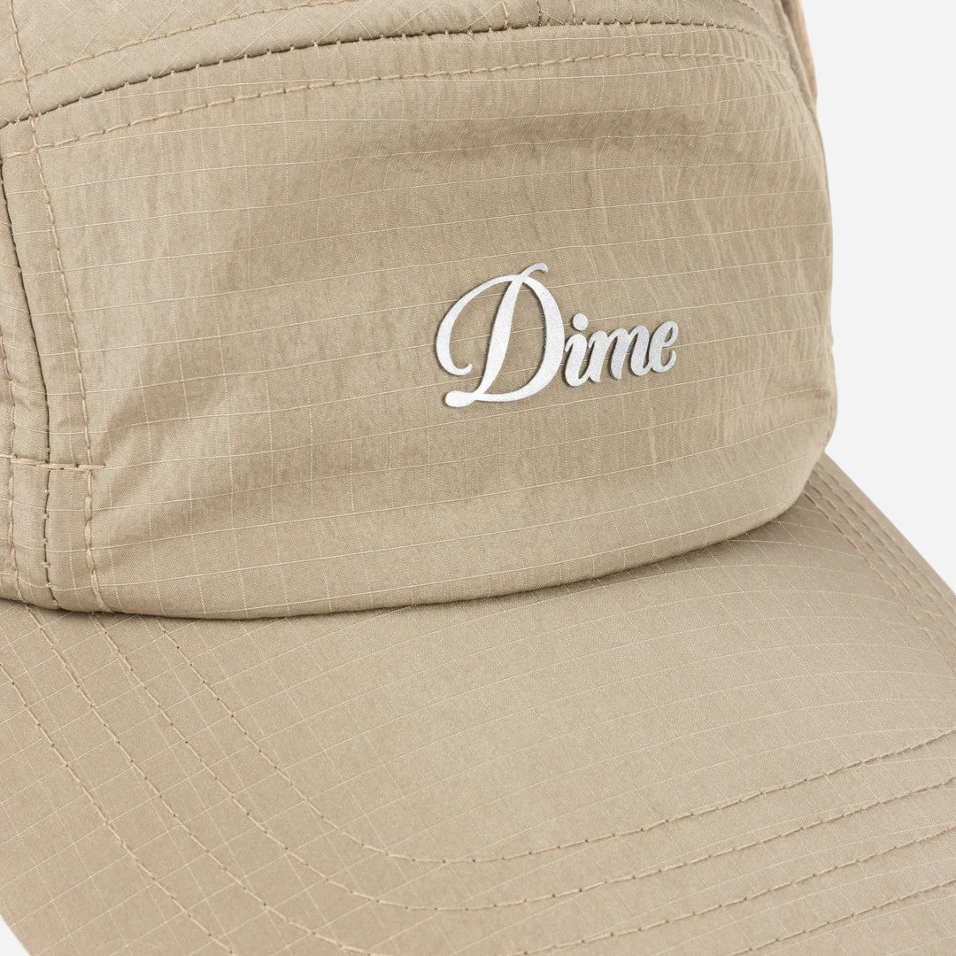 Dime - Cursive Earflap Cap - Tan
