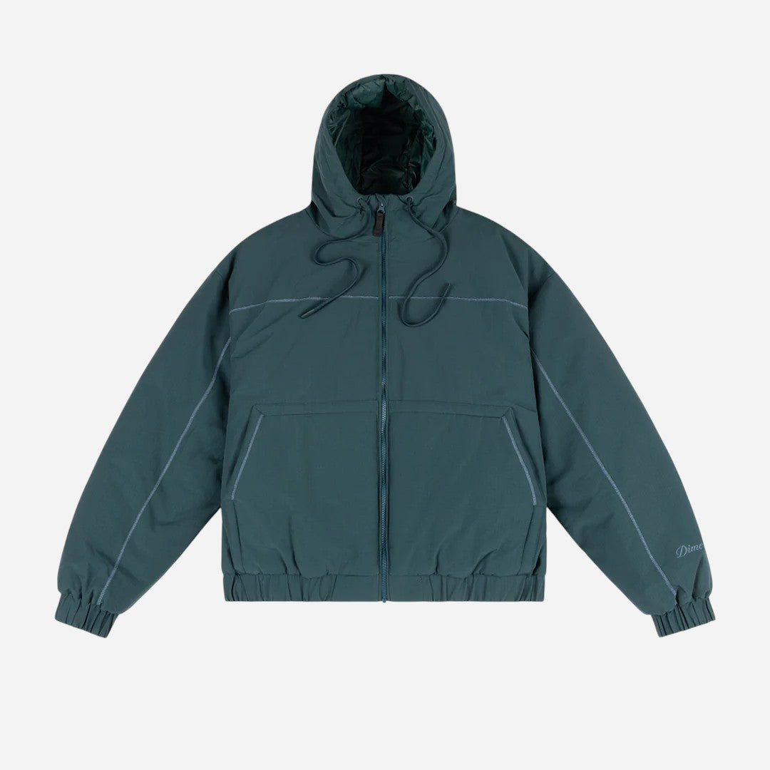 Dime - Quilted Ripstop Puffer Jacket - Emerald