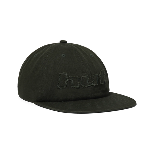 Huf - Distressed Logo 5 Panel Cap - Hunter Green