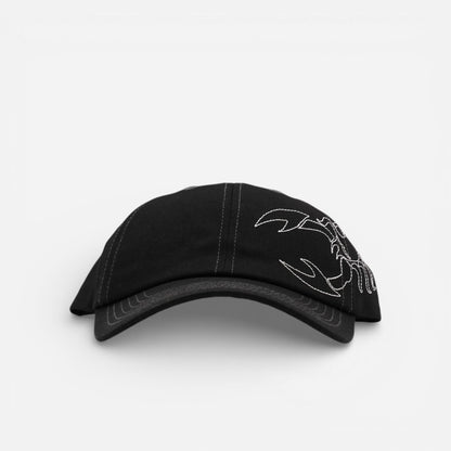 Butter Goods - Scorpion 6 Panel Cap - Black