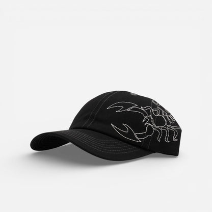 Butter Goods - Scorpion 6 Panel Cap - Black