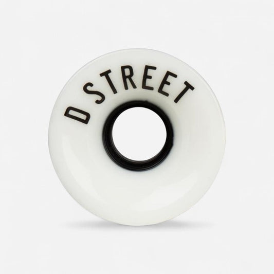 D-Street - Cruiser Wheels - 59mm 78a White