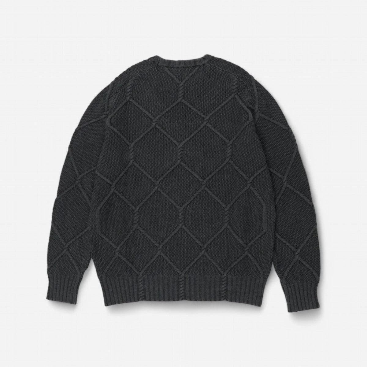 Dancer - Fence Knit Crewneck - Charcoal