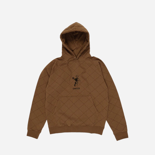 Dancer - OG Diamond Stitch Hoodie - Brown