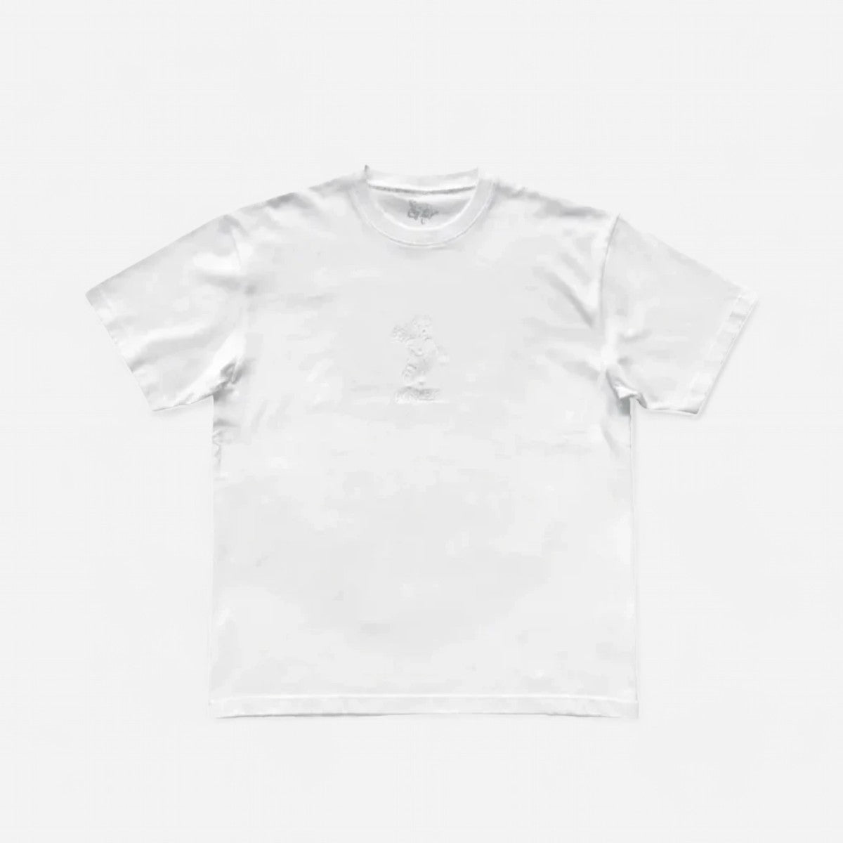 Dancer - OG Embossed Logo Tee - White