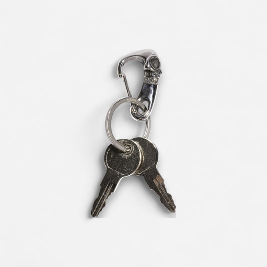 Deathwish - Skull Carabiner Keychain