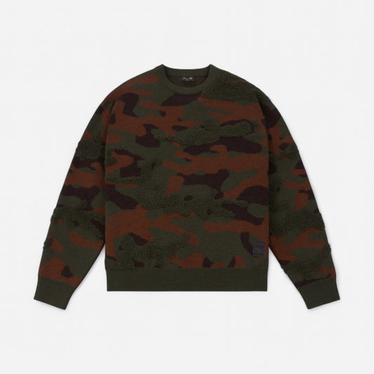 Dime - Camo Chenille Knit - Woodland